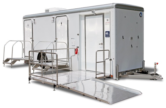 ADA Handicapped Restroom Trailer Rentals in Florida