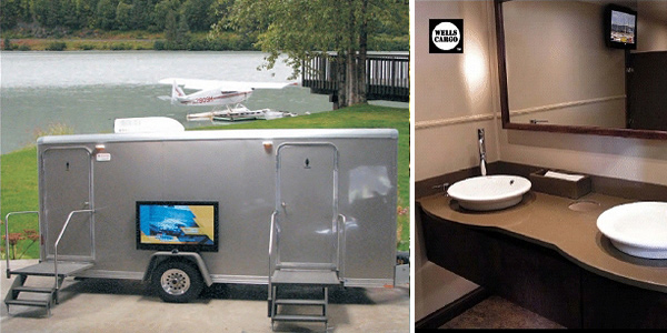 Largest Bathroom Trailer Rentals in Florida For Hundres of People