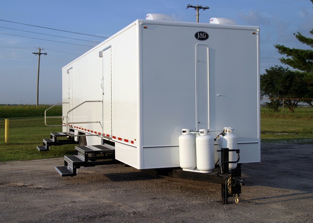 Sunshine State Mobile Bathroom Trailer in Florida.