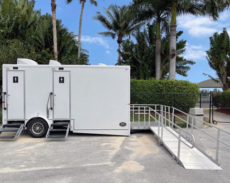 Long Term Shower Trailer Rentals in Brevard County, Florida
