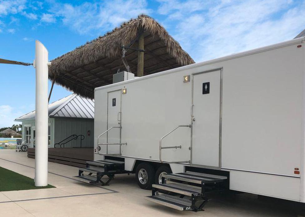 Event Restroom Trailer Rentals in Hatchbend, Florida