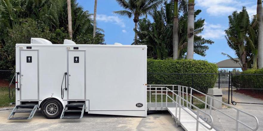 ADA Handicapped Bathroom Rentals For Large Events.