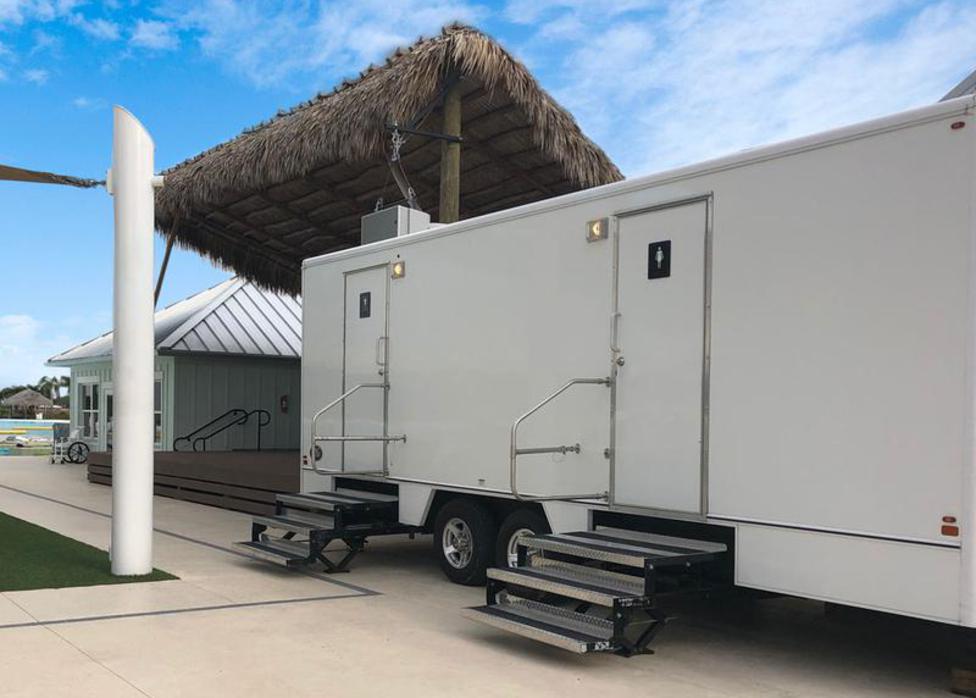 WPB Restroom Trailer Rentals in West Palm Beach FL